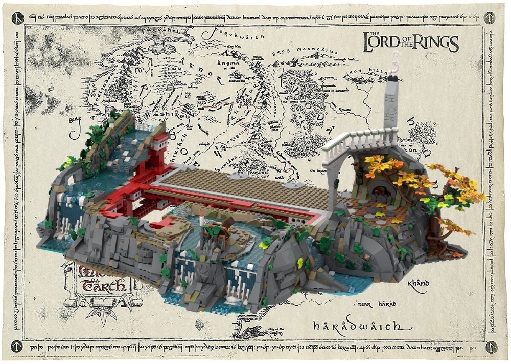 Lego The Last Homely House Display Base