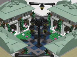 Pink Rose Park - Double Inner Corner Modular