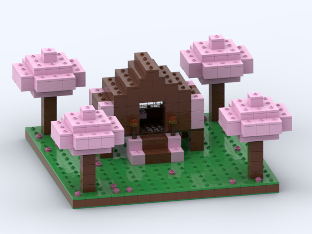 Lego The Cherry Temple