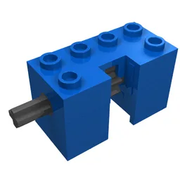 Technic Rack Winder [Complete Assembly] / Blue