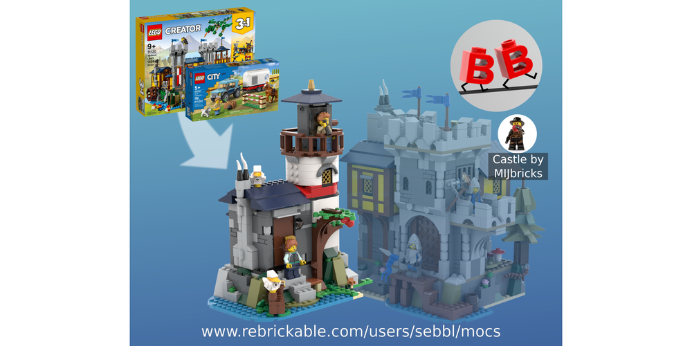 Lego Stormwatch Isle - Old Lighthouse