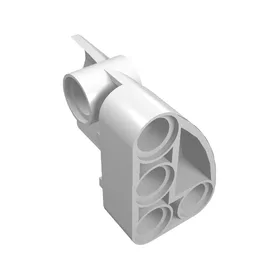 Technic Panel Fairing #1 Small Smooth Short, Side A / White