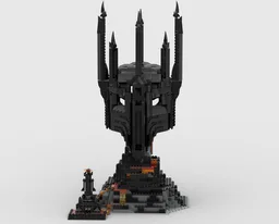 Sauron's Helmet – Mount Doom Display
