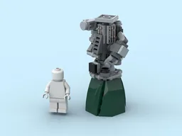 SpaceX Raptor Engine (Minifigure Scale)
