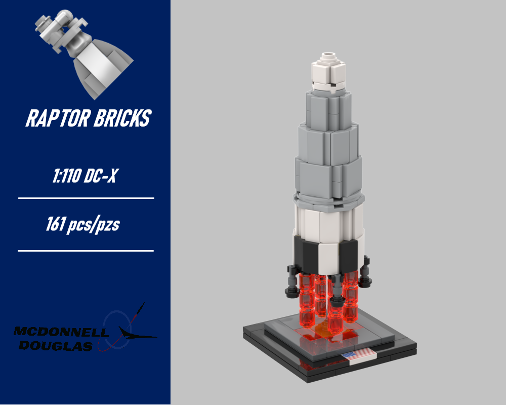 Lego 1:110 Scale DC-X