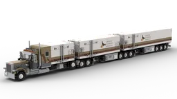 PETERBILT 379 Dromedary B-Double