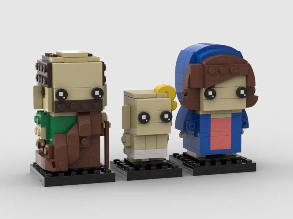 Lego Nativity Brickheadz - baby Jesus, Virgin Mary, Saint Joseph