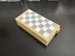 Portable checker game