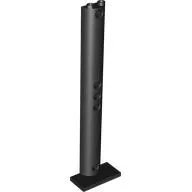 Support Half Round 2 x 4 x 13 / Black