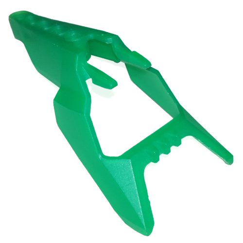 Lego Large Figure Head Connector Block Eye/Brain Stalk (Vahki) / Trans-Green