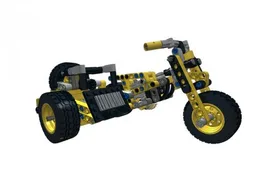 Motorbike with sidecar