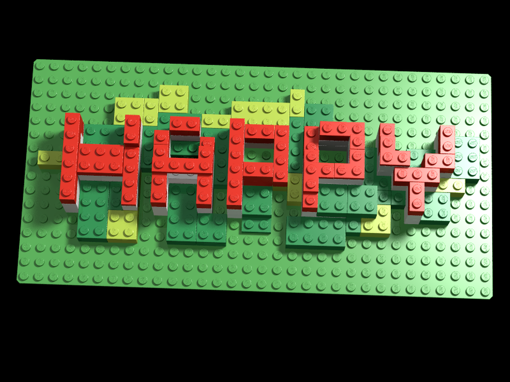 Lego Happy Endings (ABC Sitcom) - LEGO Titlescreen
