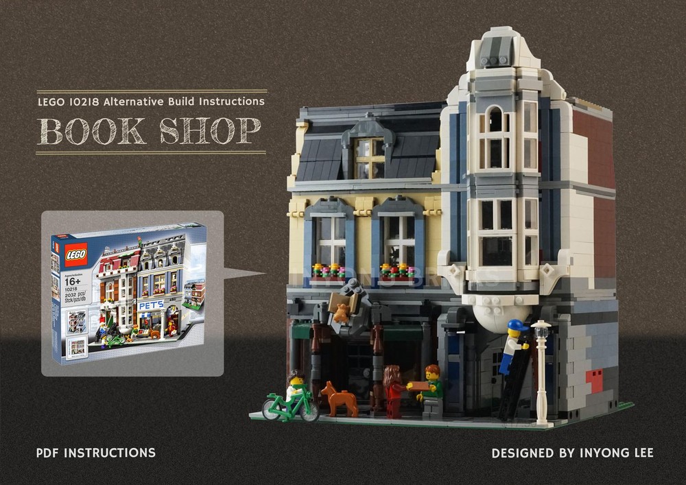Lego 10218 Pet Shop Alternative Build