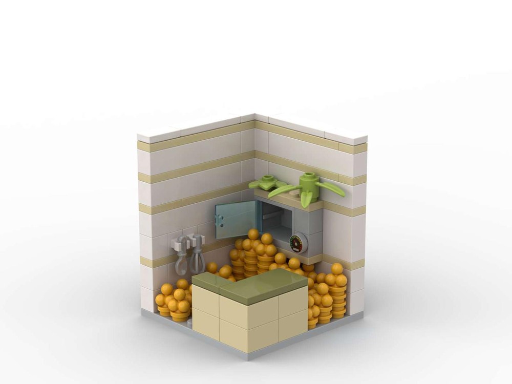 Lego Swedish Chef's Popcorn Explosion