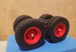 Full Wheel Drive Pull Back Flip Car