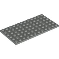 Lego Plate 6 x 12 / Light Gray