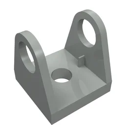 String Reel 2 x 2 Winch Holder / Light Gray