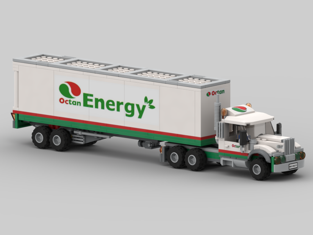 Lego Octan Truck & Dry Van Trailer