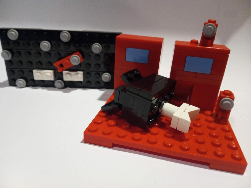 Lego Among Us scene