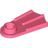 Minifig Footwear Flipper [Thick] / Coral