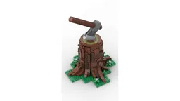 Axe in stump