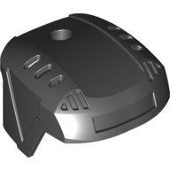 Lego Large Figure Helmet, Hockey / Black
