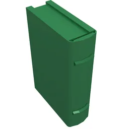 Book 2 x 3 [Plain] / Green