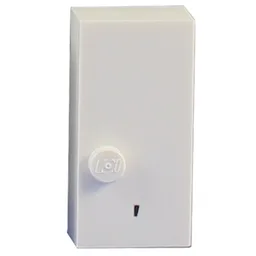 Braille Brick 2 x 4 with 1 Studs ⠄and ' ' ' Print / White