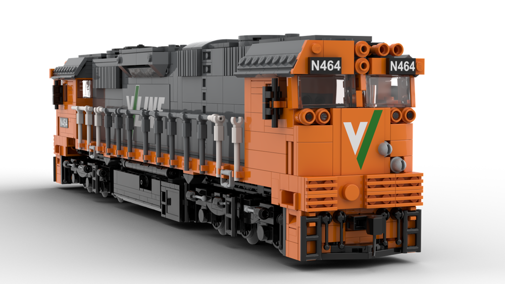 Lego Orange VLine N Class