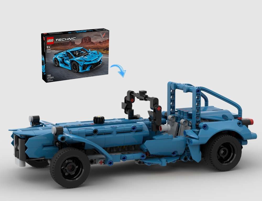 Lego Caterham Seven 42217 Alternate Build