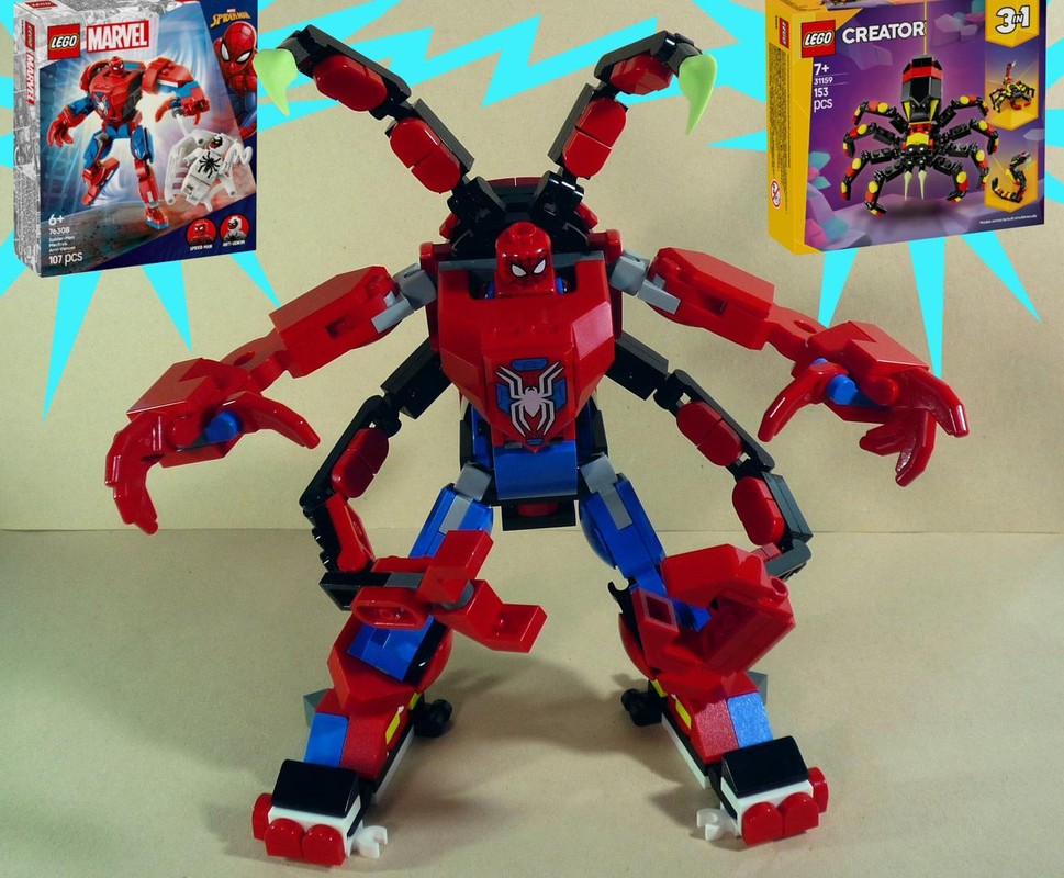 Lego Spider Mash-up