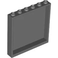 Panel 1 x 6 x 5 / Dark Bluish Gray