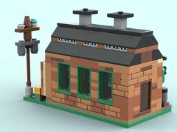 Old Train Engine Shed Mini Build